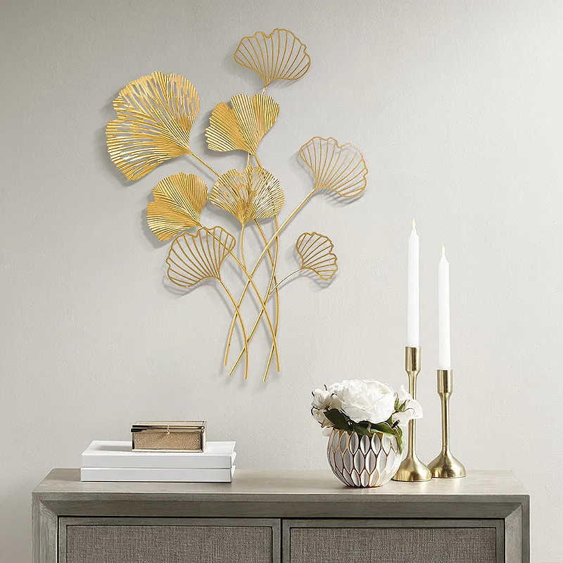 Wall Decor Nordic Gold Leaf - Image 6