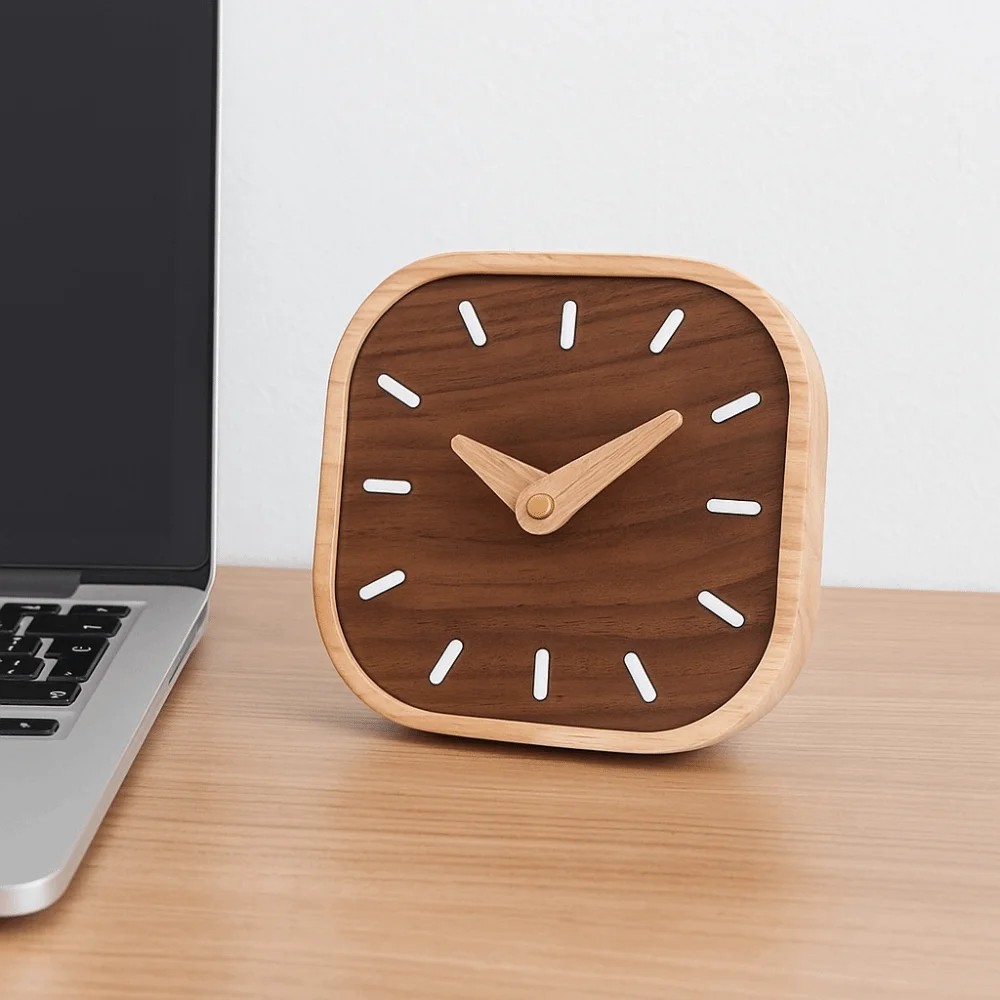 Retro Tabletop Clock - Image 3