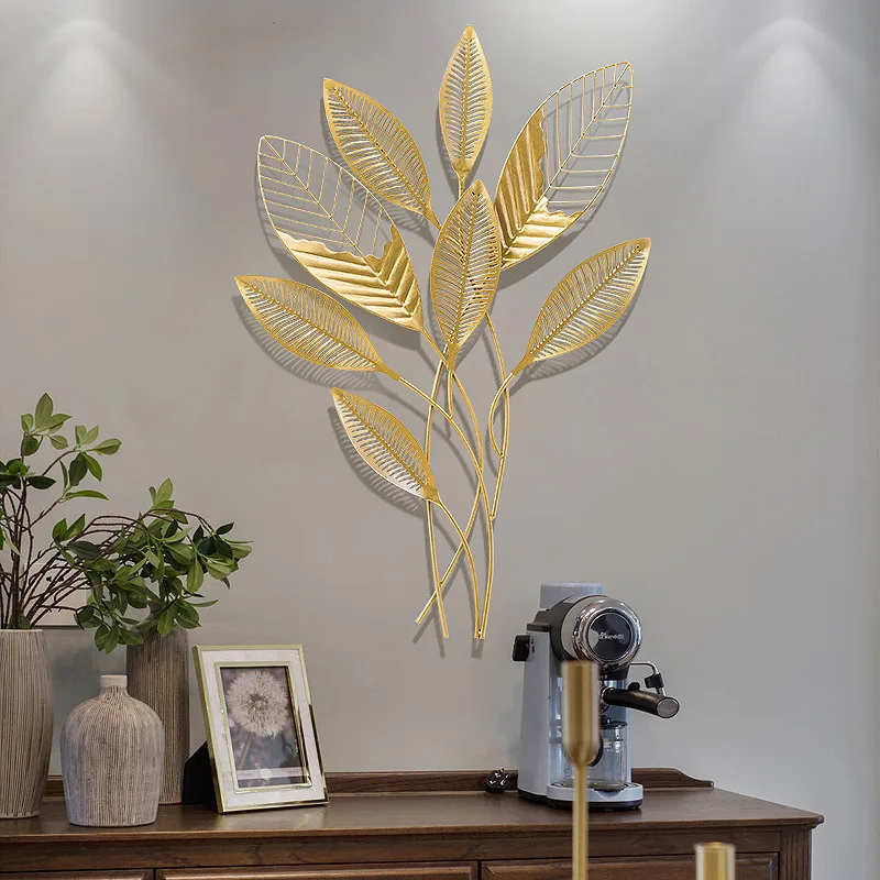 Wall Decor Nordic Gold Leaf - Image 5