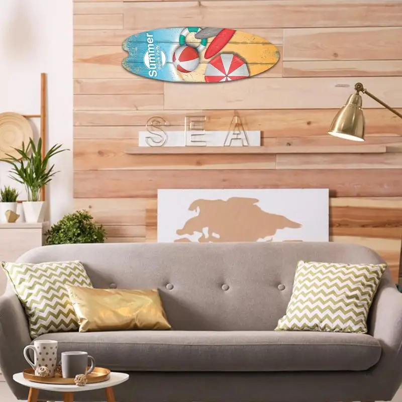 Wooden Surfboard Decor - Image 5