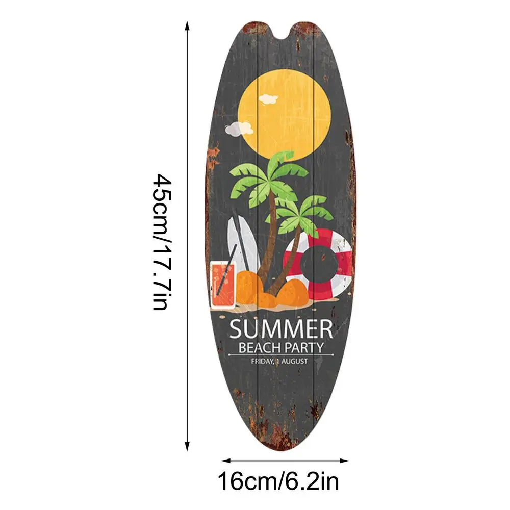 Wooden Surfboard Decor - Image 7