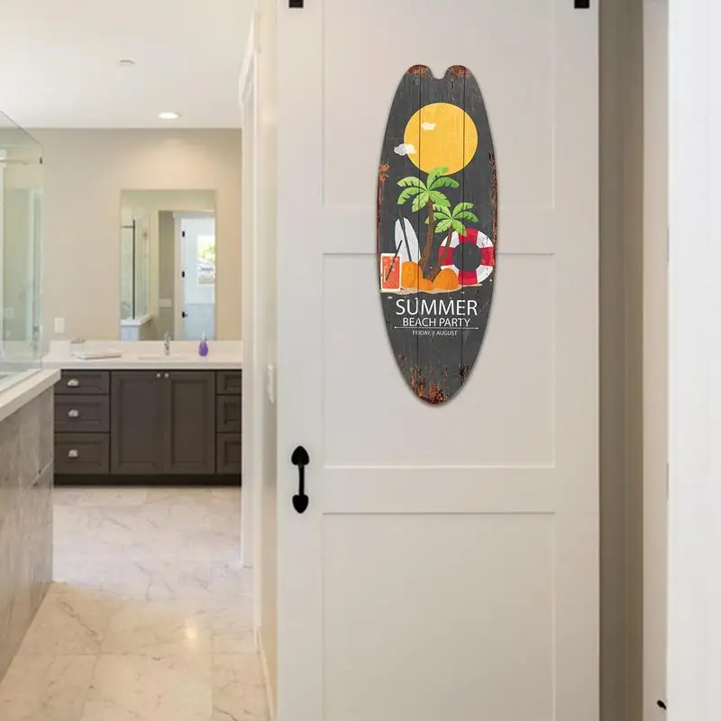 Wooden Surfboard Decor - Image 2