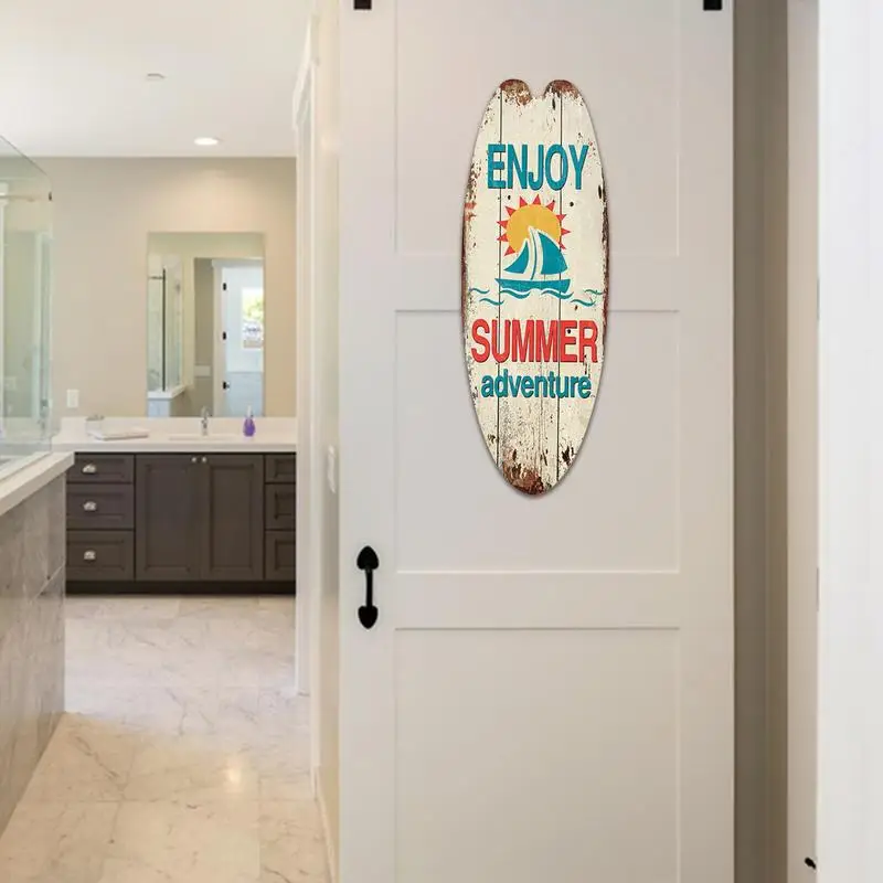 Wooden Surfboard Decor - Image 3