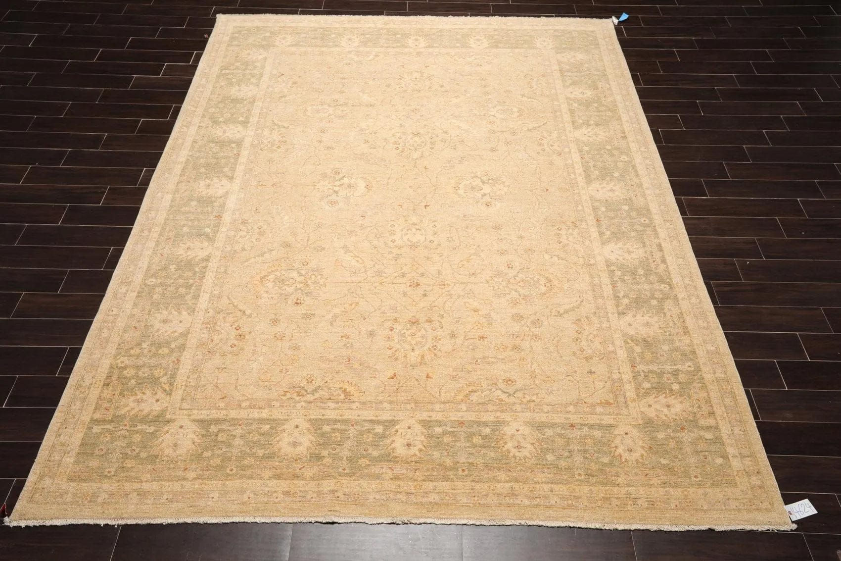 9' x 11'9'' Hand Knotted 100% Wool Rug - Image 2