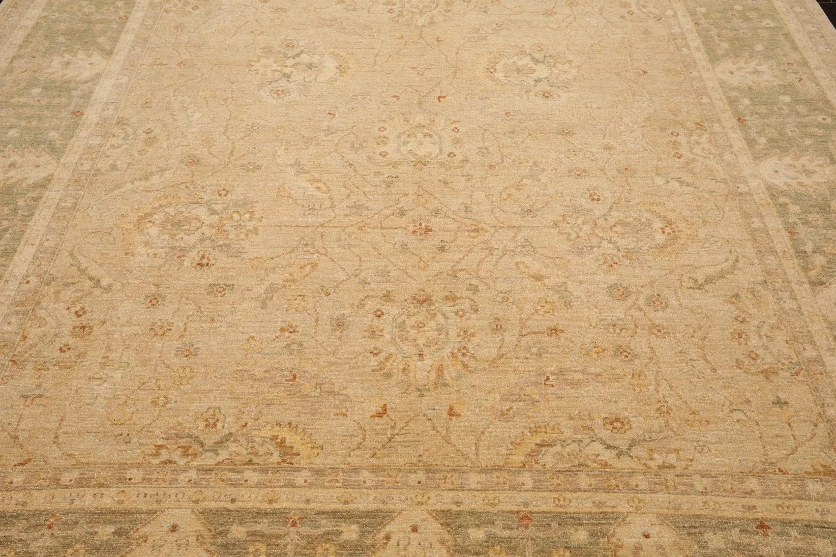 9' x 11'9'' Hand Knotted 100% Wool Rug - Image 5
