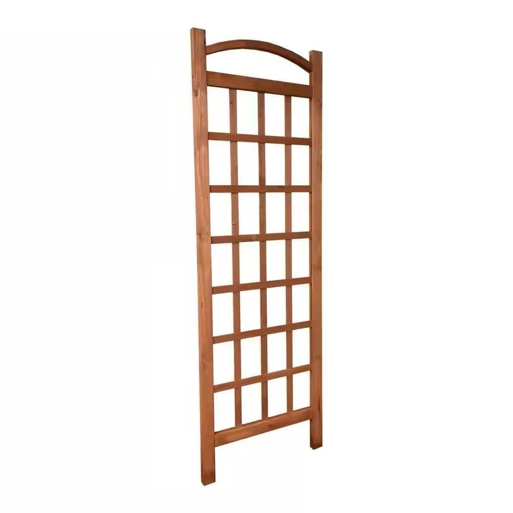 72-inch Outdoor Solid Wooden Classic Grid